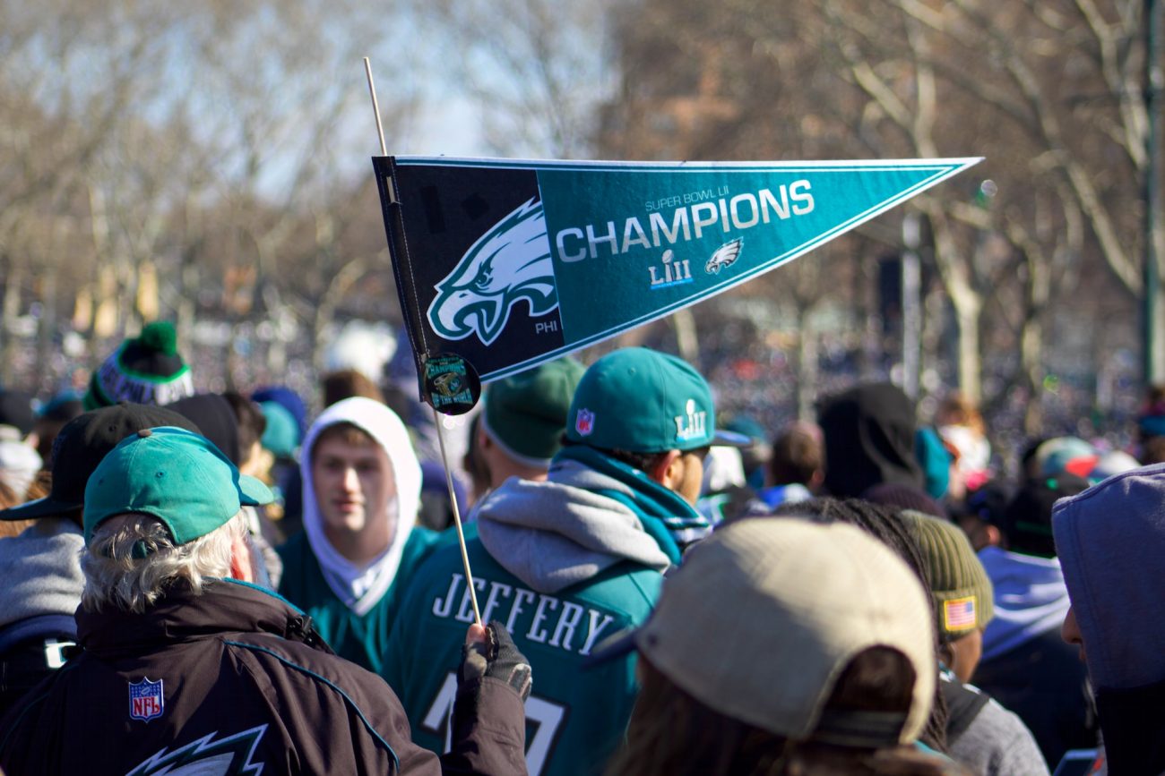 philedelphia eagles flag